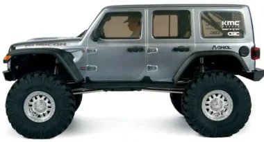SCX10 III, a radio-controlled Jeep Wrangler Rubicon