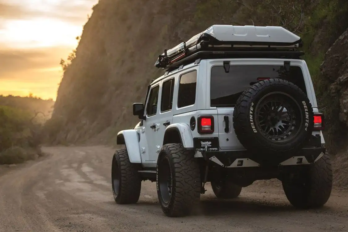 This Jeep enjoys the wanderlust as much as the driver