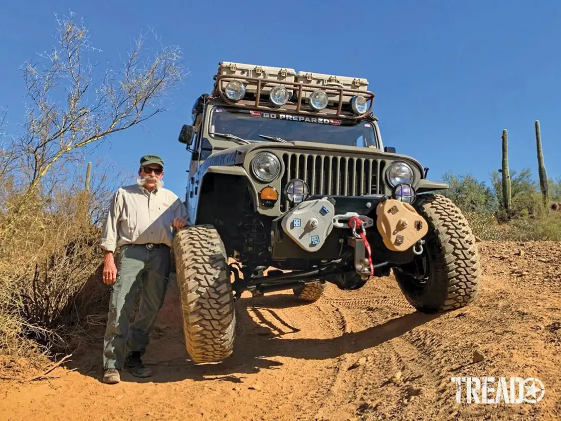The one-off long-arm through frame front suspension