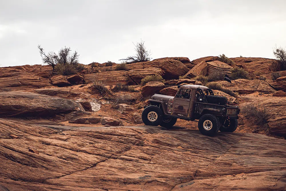Patina paint 1956 Jeep Willys Truck