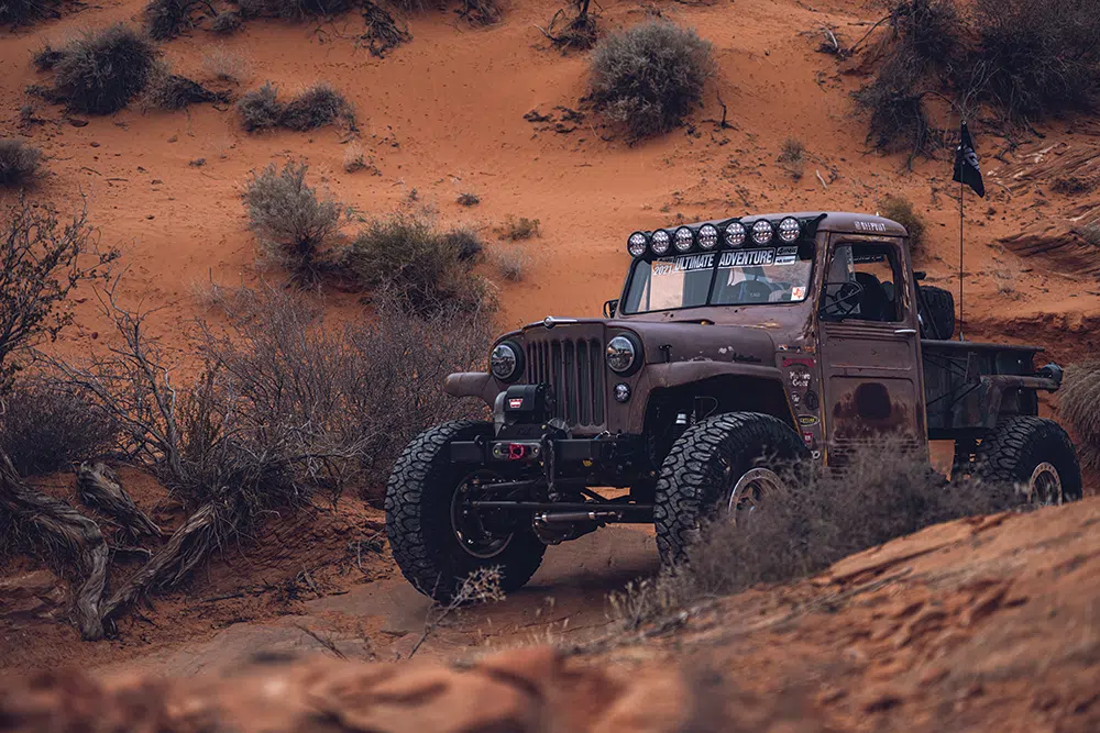1956 Jeep Willys Truck Side View